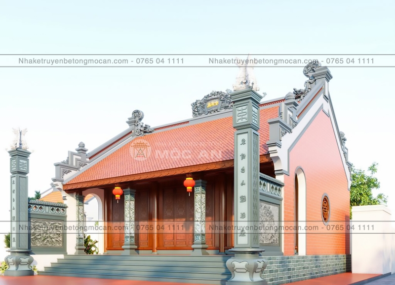 Mẫu 20 nhà kẻ truyền 3 gian