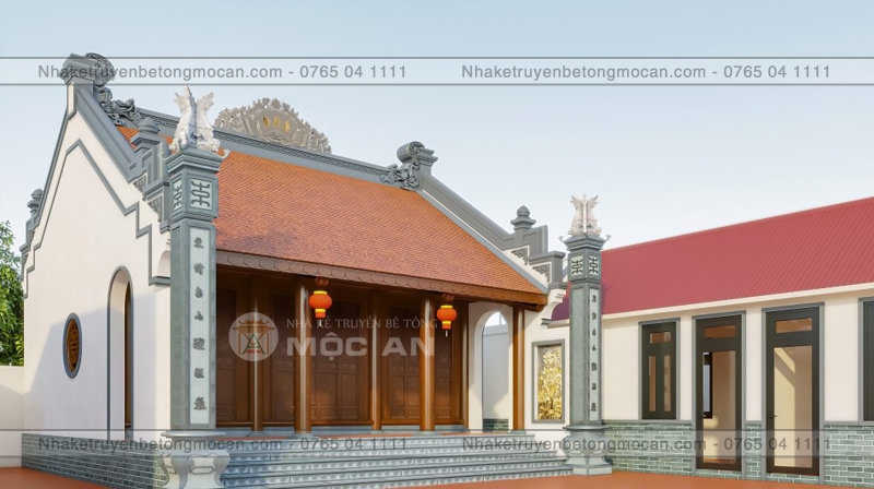 Mẫu 14 nhà kẻ truyền 3 gian