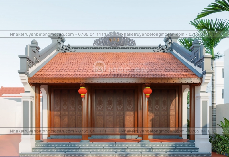 Mẫu 13 nhà kẻ truyền 3 gian