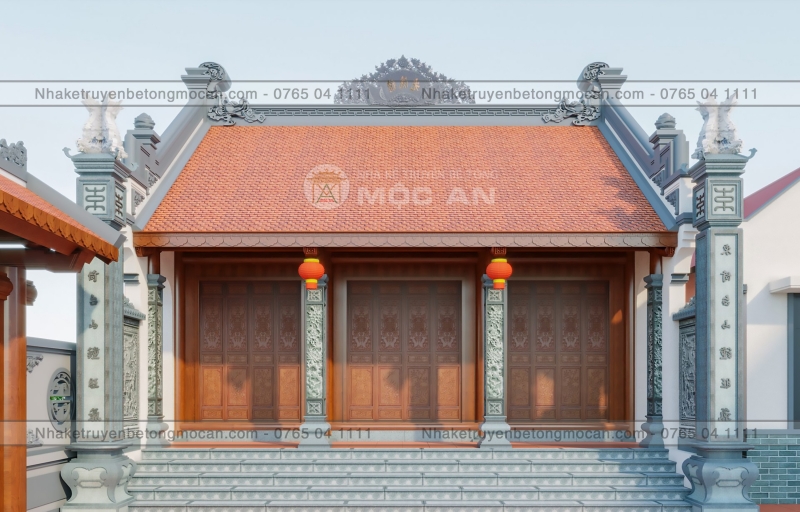 Mẫu 8 nhà kẻ truyền 3 gian