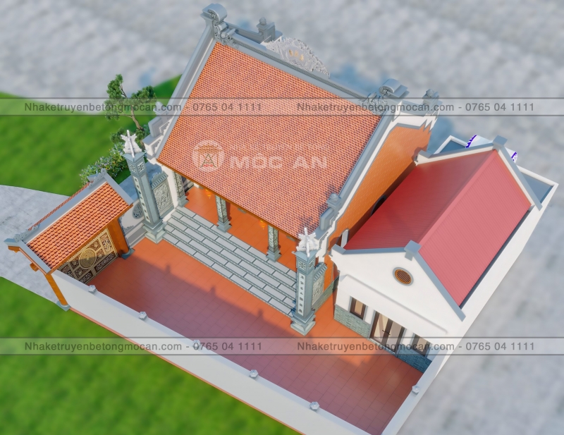 Mẫu 7 nhà kẻ truyền 3 gian