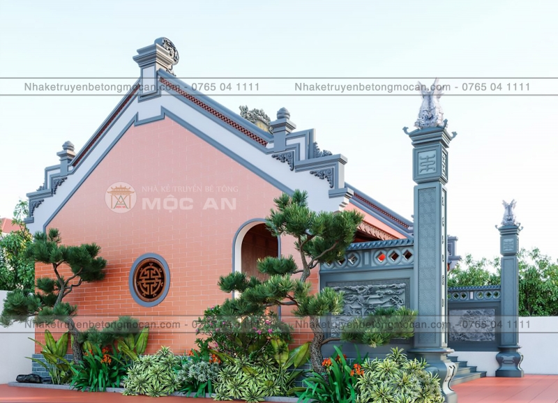 Mẫu 6 nhà kẻ truyền 3 gian