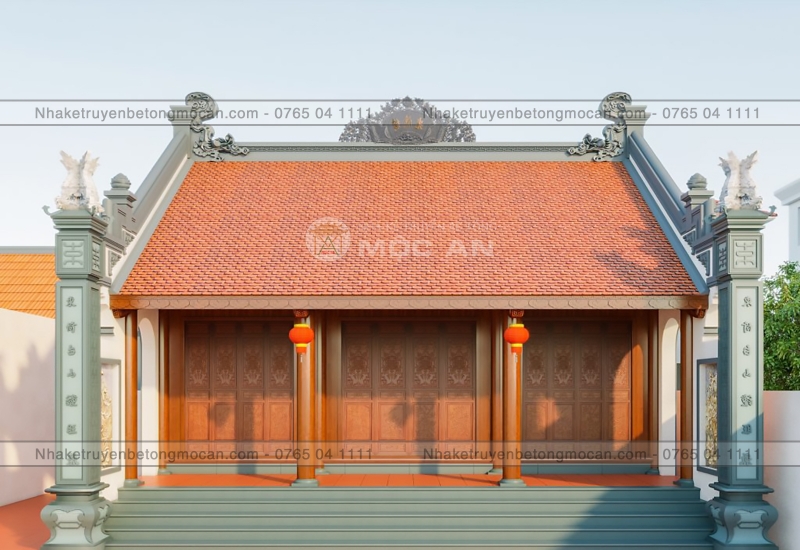 Mẫu 5 nhà kẻ truyền 3 gian